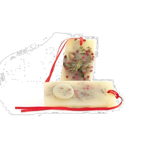 欧洲直邮Santa Maria Novella圣玛利亚手工香薰蜡片2片黄色清香