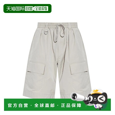 1h可退 香港直邮Y-3 男士休闲裤 KS5118GRAY SS2026 灰色