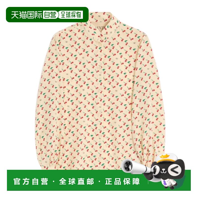 香港直邮VALENTINO 女士衬衫 BAB7U09M9CRF AW202【付后1h可退】