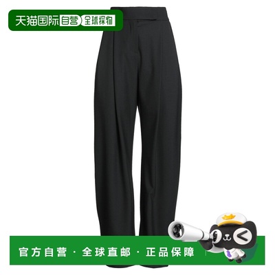 1h可退 香港直邮Pinko 品高 女士 休闲长裤 black黑色 舒适时尚