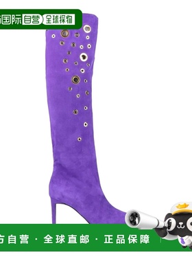 香港直邮Pinko 品高 女士 靴子 purple紫色 舒适时尚