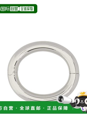 香港直邮Mm6 Maison Margiela 马丁 马吉拉 MM6 女士 银色金属手