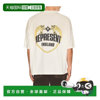 1h可退 香港直邮Represent 男士 Angel 边T恤 MLM100171 舒适时尚