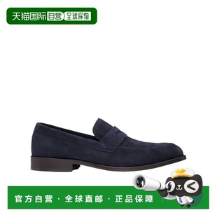 绒面革乐福鞋 1h可退 带便士饰边 Boss 50541729 香港直邮Hugo