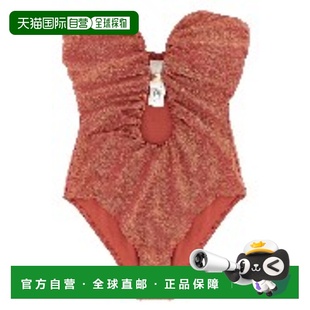 香港直邮ZIMMERMANN Plunge 女士 Deep 连体泳 Rhiannon 1h可退