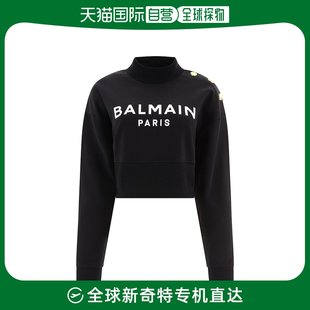 女士Balmain 香港直邮Balmain 徽标印花卫衣