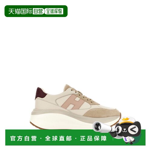 1h可退 香港直邮Hogan 女士 H714 皮质运动鞋 HXW7140GA40UHC