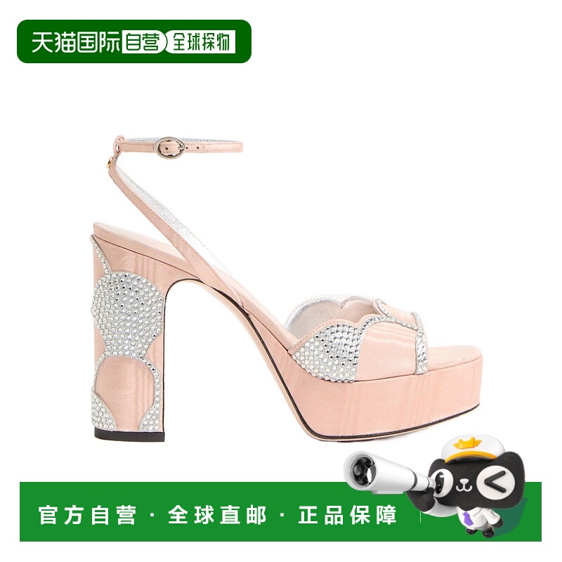 香港直邮Valentino BOWOW 高跟凉鞋 WS0LY1CQG华伦天奴厚底