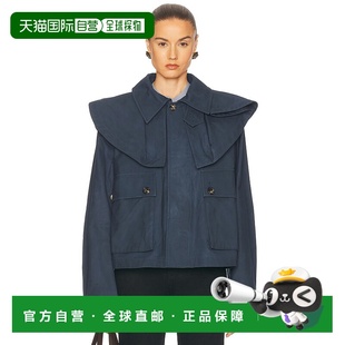 香港直邮J.W. Anderson 女士 短款风衣夹克 JK0366PG1683