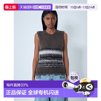 1h可退 香港直邮Our Legacy 女士 Pleaser 针织背心 W4253PB