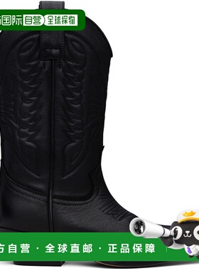 香港直邮Mm6 Maison Margiela 马丁 马吉拉 MM6 男士 黑色 Embroi