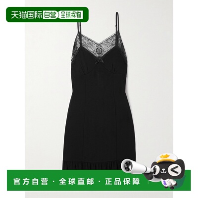 1h可退 香港直邮Acne Studios 艾克妮 女士 黑色吊带裙 A20829