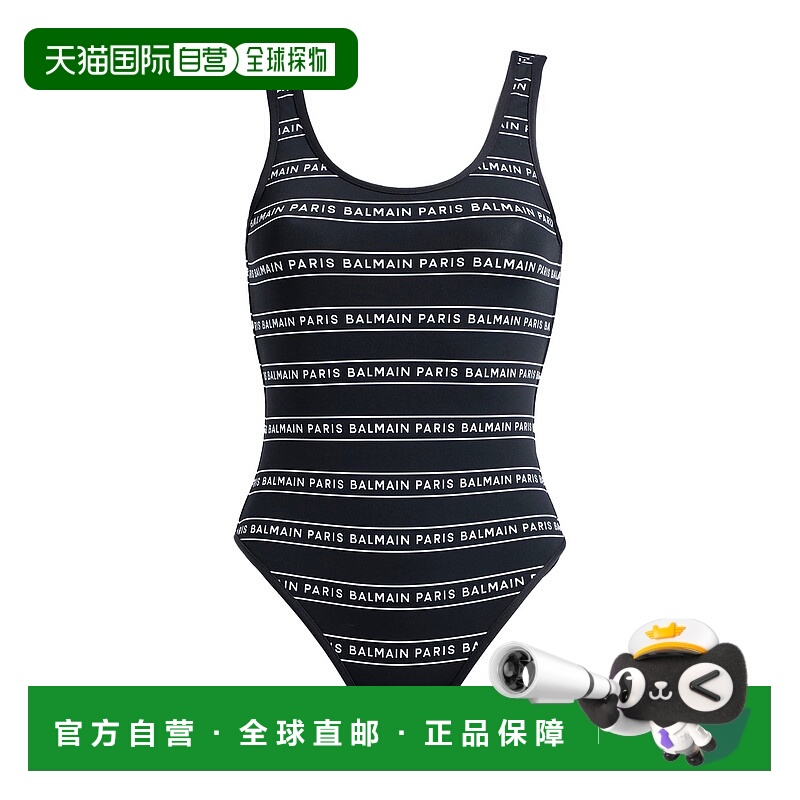 香港直邮Balmain 巴尔曼 女士 One-piece 泳衣 black黑色 舒适时