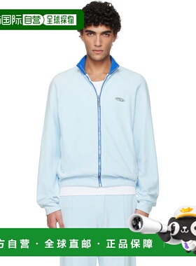 1h可退 香港直邮Casablanca 男士 蓝色运动夹克 MSP26JTP44502