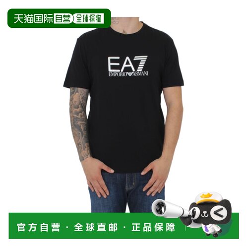 香港直邮EA7 EMPORIO ARMANI 男士T恤 6YPT56PJ30Z1200 SS2022