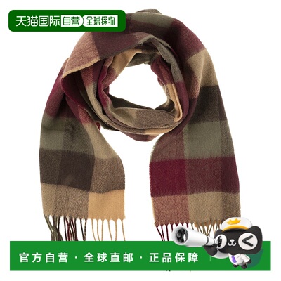 香港直邮barbour 巴伯尔 男士 塔特萨尔花格大号围巾 USC0005USC1