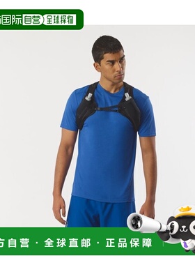 自营欧洲直邮Salomon萨洛蒙 PULSE 2系列男女通用黑色聚酯纤维背