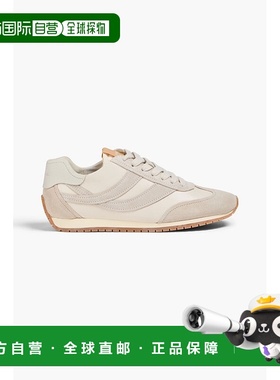 香港直邮VINCE 女士 Oasis Runner 绒面革皮质运动鞋 J0062L3100O