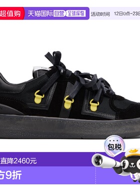 1h可退 香港直邮Lanvin 朗雯 男士 黑色 Clay 运动鞋 FUSKDK01LAC