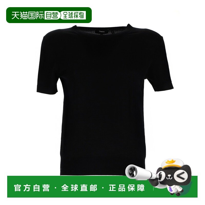 香港直邮THEORY 希尔瑞 女士 T恤 O0711710001 black黑色 舒适时