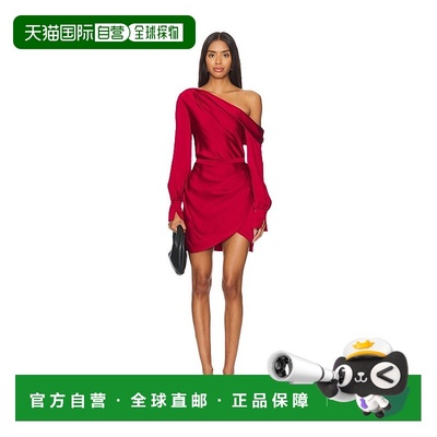 香港直邮Simkhai 女士 Cameron 连衣裙 4241080Q red红色 舒适时