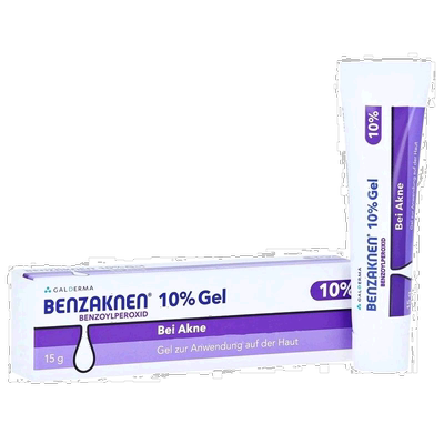 欧洲直邮德国Benzaknen班赛10%祛痘控油凝胶15g青春痘痤疮粉刺