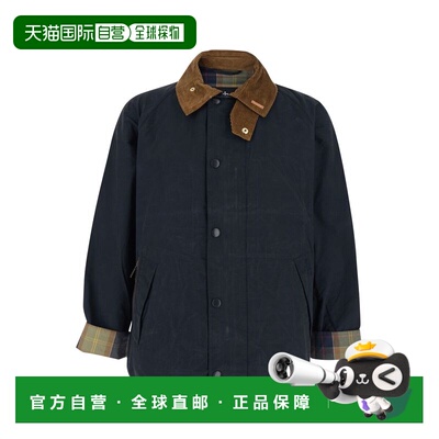 1h可退 香港直邮barbour 巴伯尔 女士 海军蓝 Icons Transport Ca