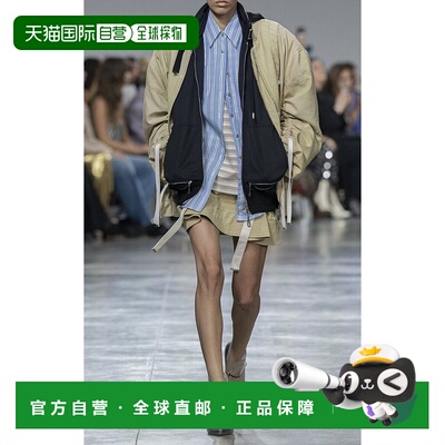 香港直邮Rabanne 女士 条纹棉质T恤