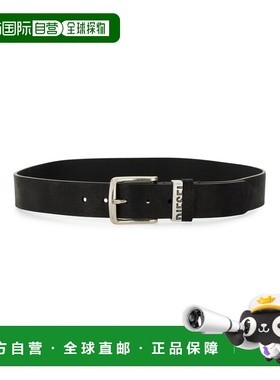 1h可退 香港直邮Diesel 迪赛 男士 徽标腰带 X08506PS142牛皮