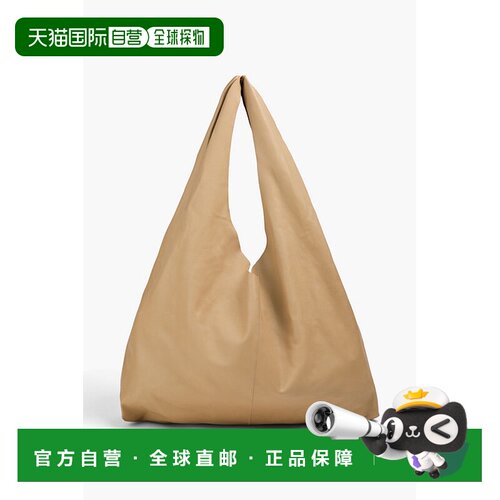 香港直邮The Row 女士 New Bindle 皮革手提包 W1722L628BEIGE