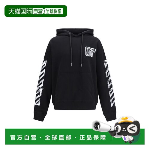 香港直邮off-white 男士 Motion 箭号连帽衫 OMBB085F26FLE00L0