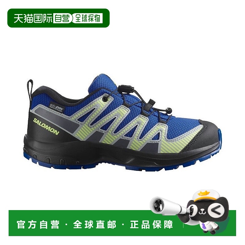 自营欧洲直邮Salomon萨洛蒙 XA PRO V8 WATERPROOF系列儿童深蓝色