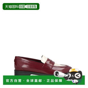 香港直邮Bally 巴利 女士 乐福鞋 PURPLE紫色 女鞋皮鞋时尚舒适