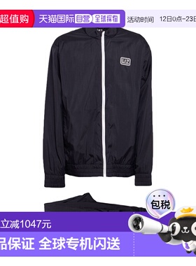 1h可退 香港直邮Ea7 男士 Outfit 运动运动装 black黑色 舒适时尚