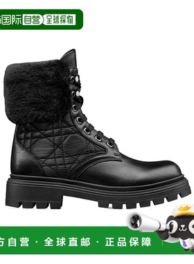 香港直邮Dior 系带踝靴 5WBS15SHOB