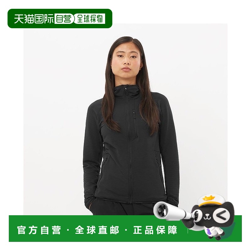 自营欧洲直邮Salomon萨洛蒙 ESSENTIAL LIGHTWARM系列女士深黑色