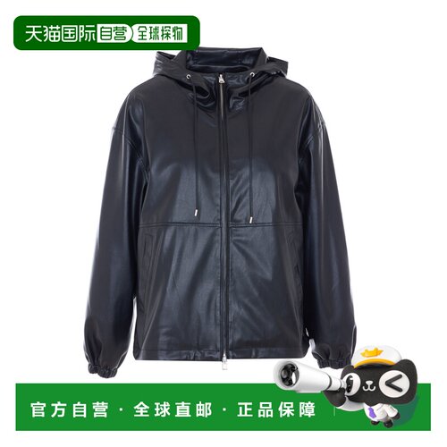 香港直邮DUNST 女士夹克 UDJU6A101BKBLACK SS2026 黑色皮衣