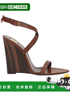 香港直邮Saint Laurent 露趾凉鞋 818168DWE00厚底单鞋