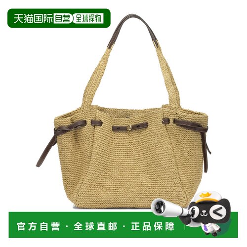 1h可退 香港直邮TORY BURCH 女士手提包 178696254 SS2026 浅棕色
