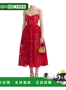 1h可退 香港直邮Self-Portrait 吊带连衣裙 PF25-013M