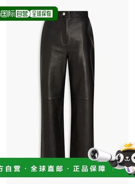 1h可退 香港直邮magda butrym 女士 皮革直筒裤 PF23LEATHER02PAN