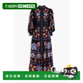 RIO 女士 印花棉混纺薄纱长款 香港直邮FARM 连衣裙 314825WINTERG