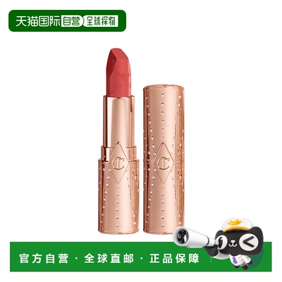 香港直邮CT夏洛特摩登雾感唇膏 3.5g #Mrs Kisses正品哑光