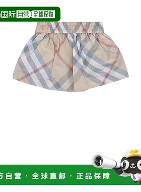 1h可退 香港直邮Burberry 巴宝莉 女童 IG4 MARCY B CHK 长裤童装