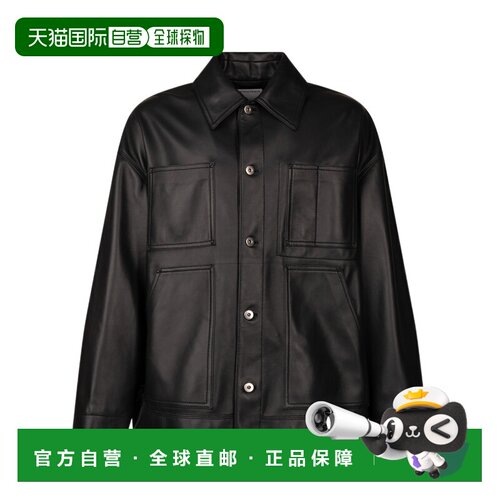 1h可退 Bottega Veneta 长袖皮夹克 791336V3WT0