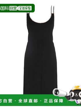 1h可退 香港直邮Celine 思琳 女士 粘胶纤维SABLÉ面料露背连衣裙