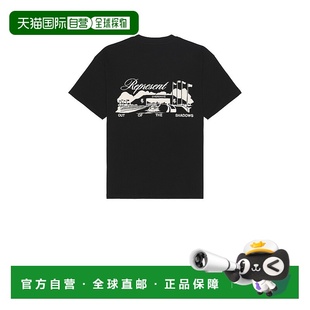 1h可退 香港直邮Represent 男士 Race Way T恤 MLM41063 black黑