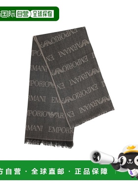 1h可退 香港直邮Emporio Armani 长方形围巾 EM004238AF21541