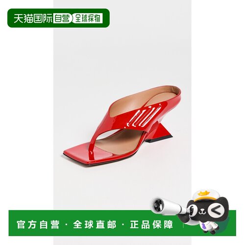 香港直邮The Attico 女士 Cheope 凉鞋 red红色 舒适时尚