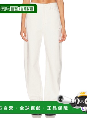 1h可退 香港直邮Lemaire 女士 5口袋扭曲裤子 PA1181LF1365牛仔裤